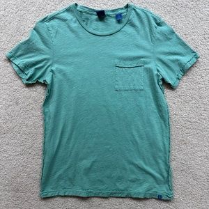 Scott & Soda Teal Mens T Shirt